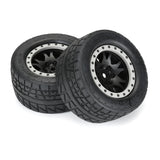Menace 1/5 HP BELTED Pro-Loc F/R X-MAXX MTD 24mm Blk/Gry Impulse (2)