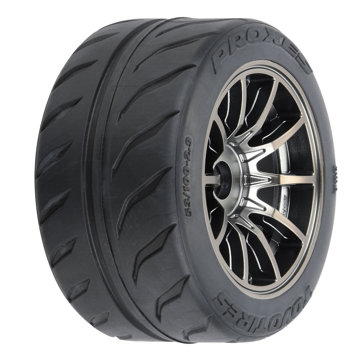 Toyo Proxes R888R S3 F/R 53/100 2.9" BELTED MTD 17mm Spectre (2)