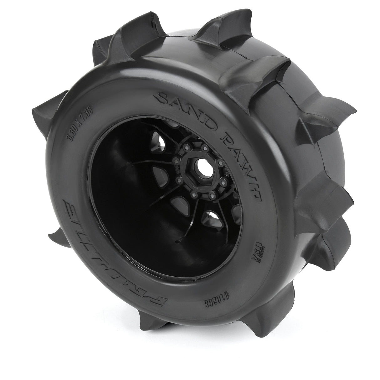 Sand Paw HP BELTED F/R 3.8" MT Tires MTD 17mm Black Raid (2)