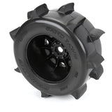 Sand Paw HP BELTED F/R 3.8" MT Tires MTD 17mm Black Raid (2)