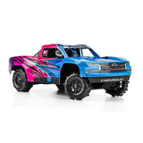 Pro-Line Racing 1/16 Dumont Front/Rear Paddle Tires Mounted 12mm Black Split Six (4): ARRMA MOJAVE GROM