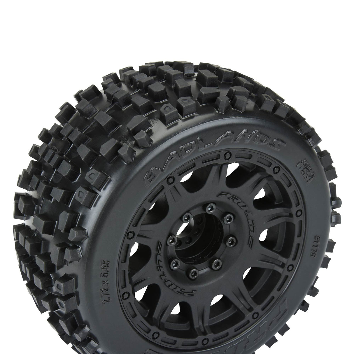 Badlands 3.8 MTD Raid 8x32 Wheels 17mm MT F/R