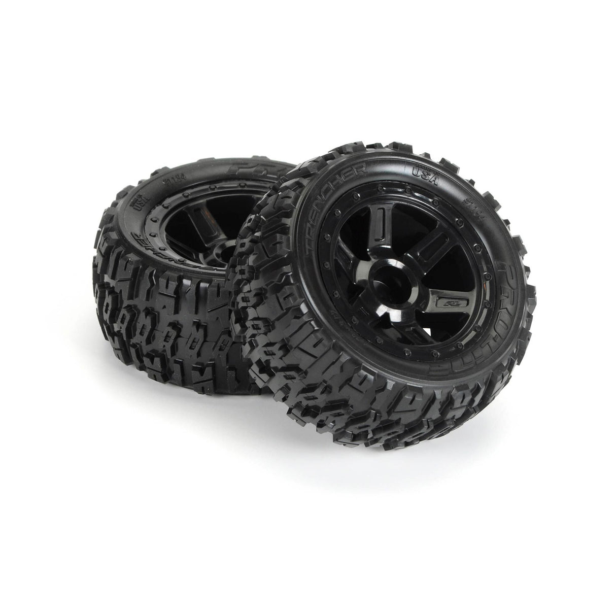 1/16 Trencher 2.2 M2 Tire Mnt Desperado Whl:ERevo