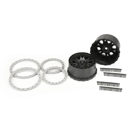 Impulse Pro-Loc Black Wheel w/Gray Ring: XMX(2)