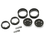 Fr, R Impulse 1.9 Blk Plastic Bead-Loc Whl:Crawler