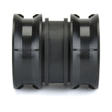 Carbine 1.9 Black Dually Wheels for Crawlers F/R