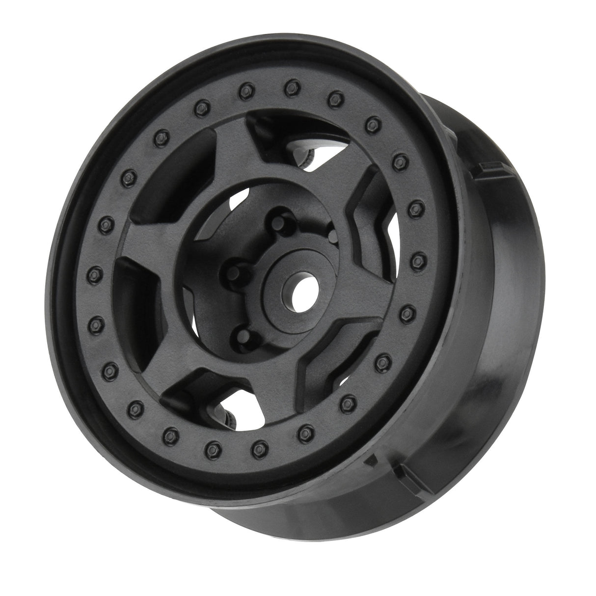 1/10 Holcomb F/R 1.9 Crawlr Bead-Loc Whls (2) Blk