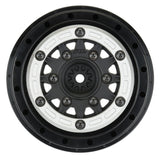 1/10 Raid Bead-Loc F/R 2.2/3.0 SC (2) Silvr/Blk
