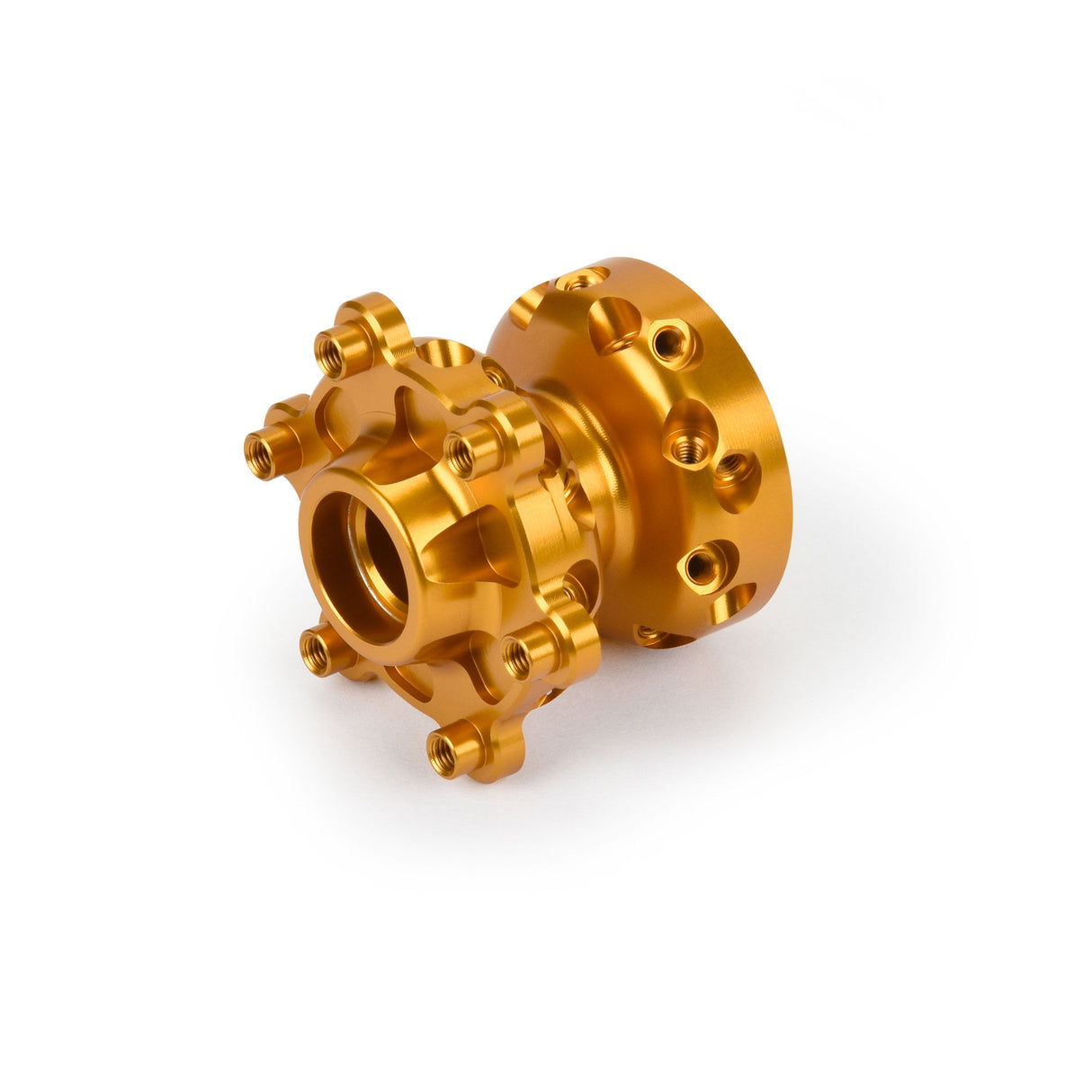 Pro-Spec Aluminum Front Hub Gold: Promoto-SM
