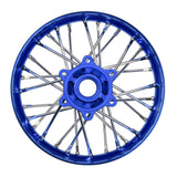 Pro-Spec Aluminum V2 Bead Rear Wheel Blue/Blue (1): Losi Promoto-SM