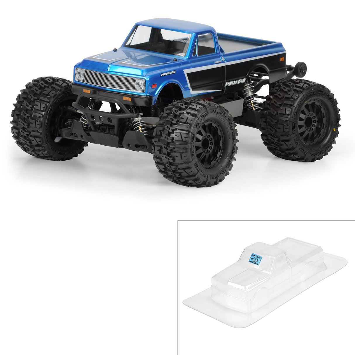 1972 Chevy C10 Pick-Up Body, Clear: ST,NST,NR,NRU
