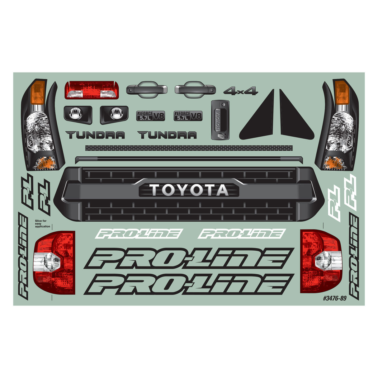 Toyota Tundra TRD Pro Clear Body:PRO-2 SC,SLH