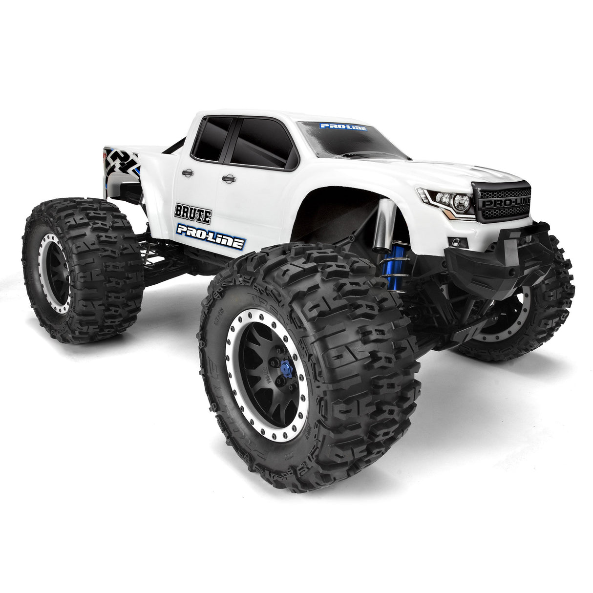 Pre-Cut Brute Bash Armor Body (White) for X-MAXX
