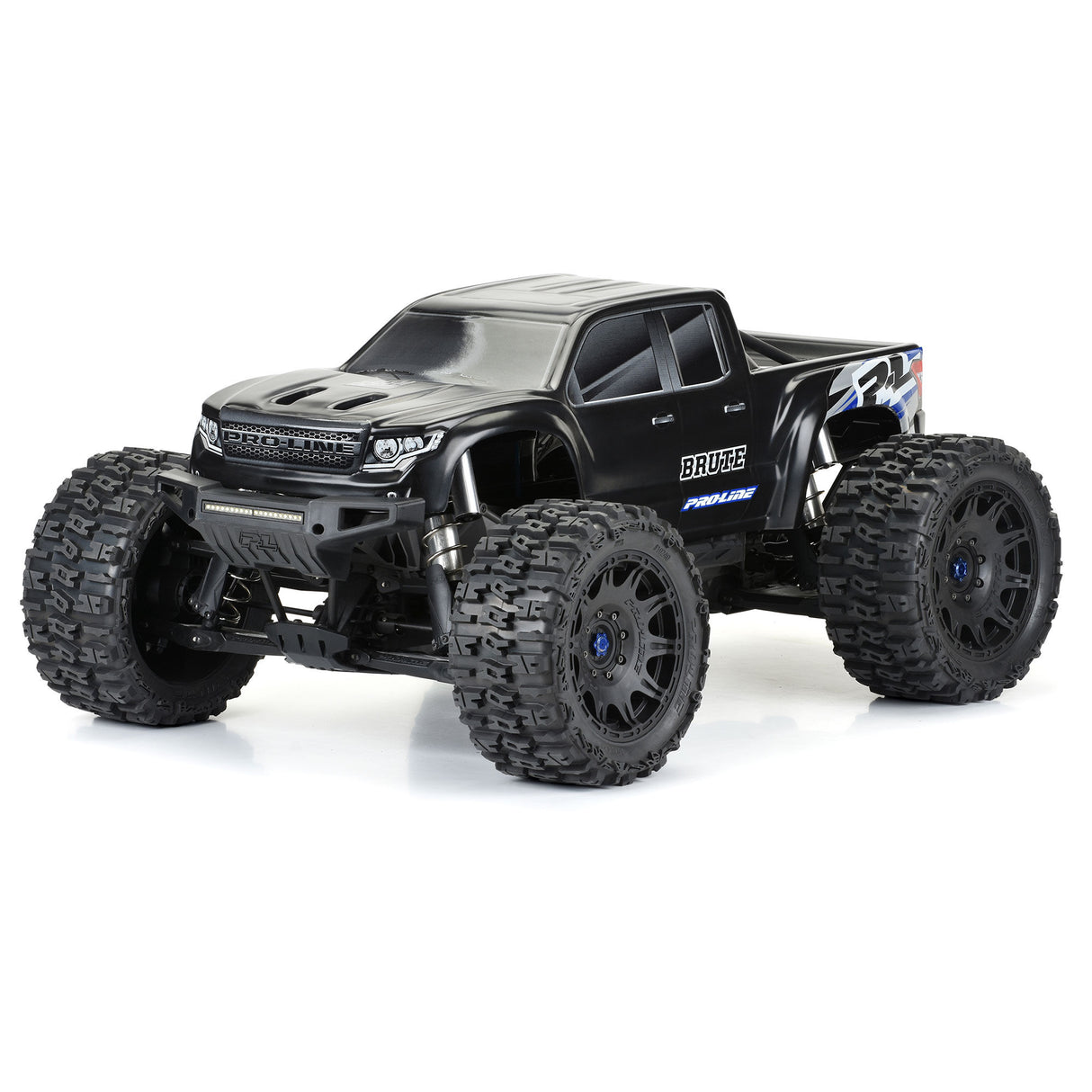 1/5 Pre-Cut Brute Bash Armor Black Body for X-MAXX