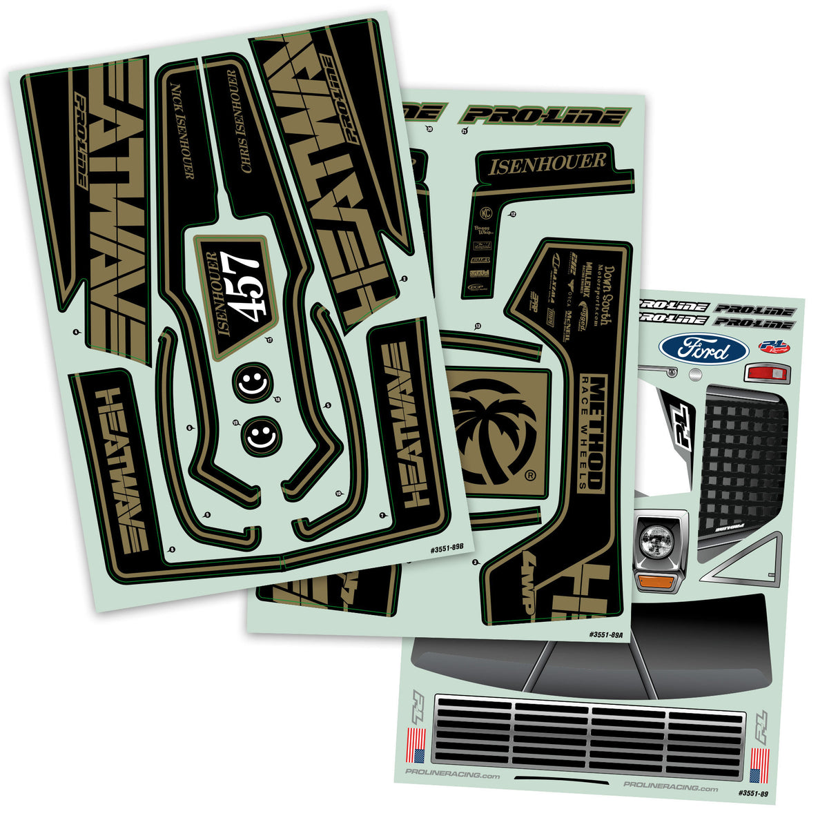 Pre-Cut 1967 Ford F-100 (Black) Body for SC