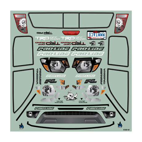 1/10 2015 Toyota Tacoma TRD Pro Clr Bdy 12.3 WB