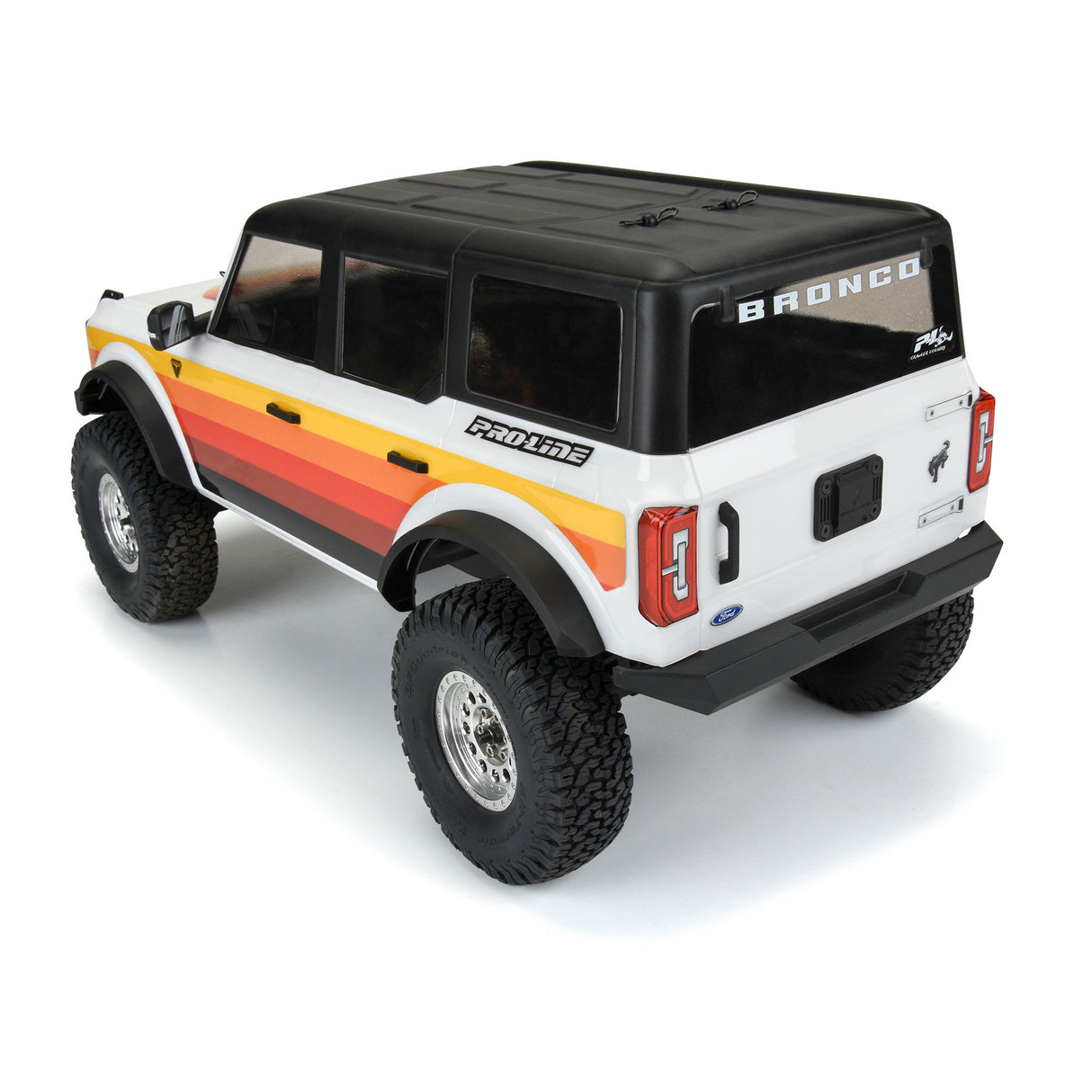1/10 2021 Ford Bronco Clr Body Set 12.3: Crawlers