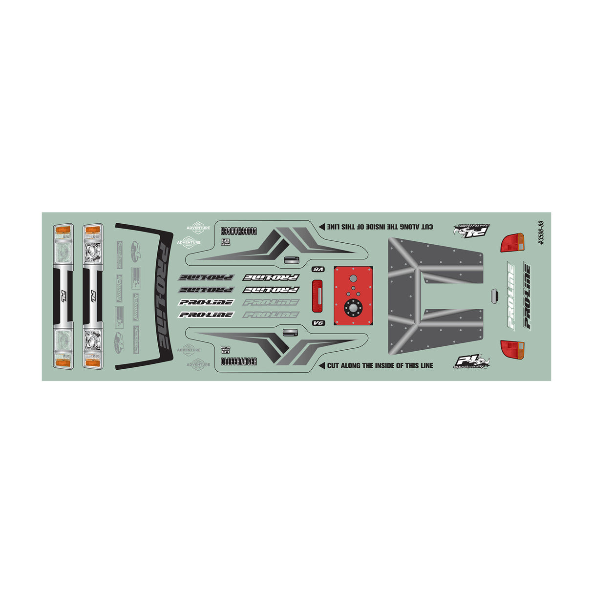 1/24 Cliffhanger High Performance Clr Bdy: SCX24