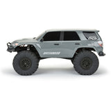 2024 Toyota 4Runner Hard Body Painted (Lunar Rock Gray) and Assembled for Axial SCX24 (132mm Wheelbase)