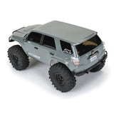 2024 Toyota 4Runner Hard Body Painted (Lunar Rock Gray) and Assembled for Axial SCX24 (132mm Wheelbase)