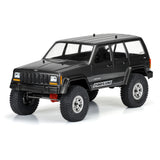 2001 Jeep Cherokee Clear Body for 12.3 inches (313mm) Wheelbase Scale Crawlers