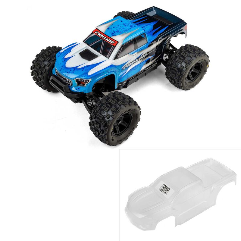 Pro-Line Racing 1/16 Pre-Cut Brute Clear Body: Traxxas Mini Maxx