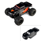 Pro-Line Racing 1/16 Pre-Cut Truck Body Tough Color Black: Traxxas Mini Maxx
