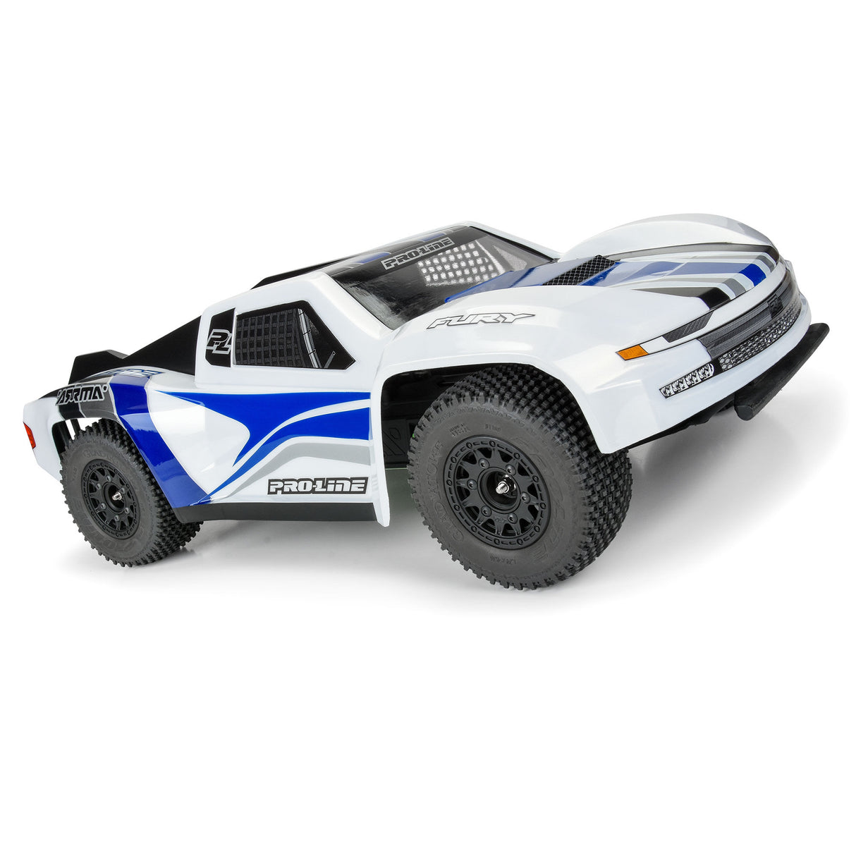 Pre-Cut Flo-Tek Fusion Tough-Color Gray Body for ARRMA Fury