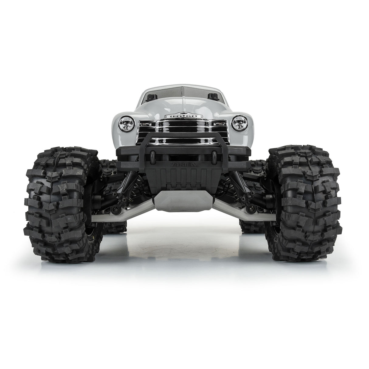 Bash Armor F/R Skid Plates (Stone Gray) for ARRMA 3S Vehicles