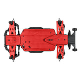 Bash Armor Front Suspension Arms (Red) for ARRMA 3S Vehicles