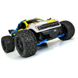 Bash Armor Rear Suspension Arms (Blue) for ARRMA 3S Vehicles
