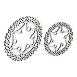YZ Style Steel Front and Rear Brake Rotor: Promoto-MX