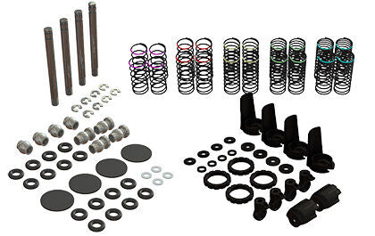 PowerStroke F/R Oil-Filled Shocks (4) for ARRMA GRANITE, MOJAVE, and TYPHON GROM