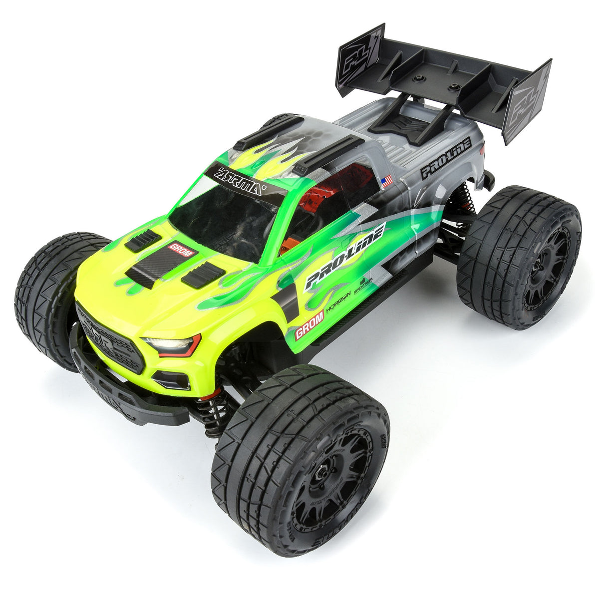 Sector Wing Set and Roof Skids for Arrma Granite GROM (Black)