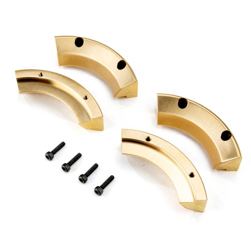 Pro-Line Racing Brass Weights for PRO647900 Rock-Tek 1.9 Crawler Wheel Weight System