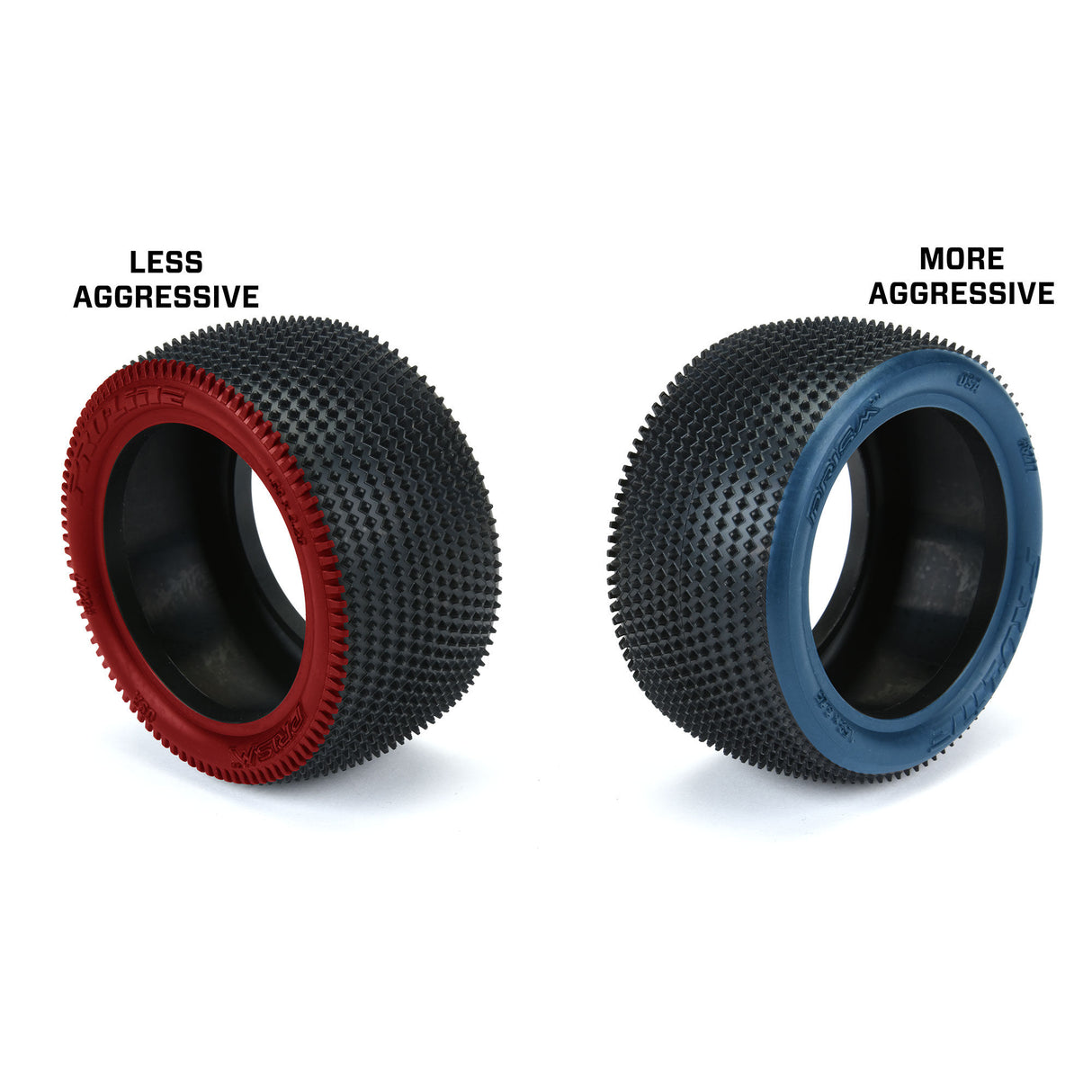 1/10 Prism 2.0 CR3 Rear 2.2 Crpet Buggy Tires (2)