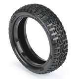 1/10 Hexon CR4 2WD Fr 2.2 Carpet Buggy Tires (2)
