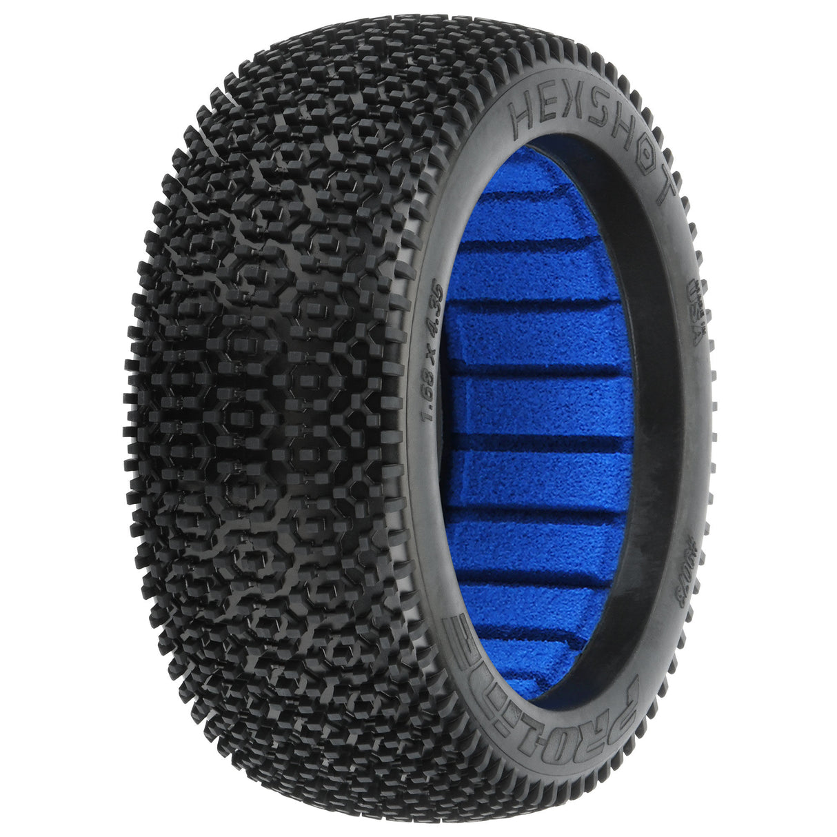 1/8 Hex Shot M3 F/R 3.3 Off-Road Buggy Tires (2)