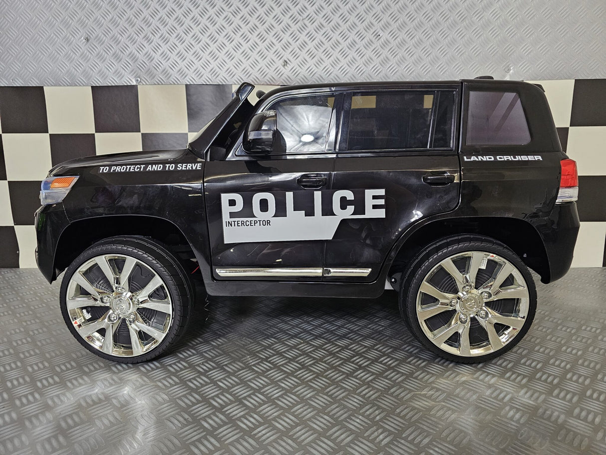 Children's car Toyota Land Cruiser police 24 volts