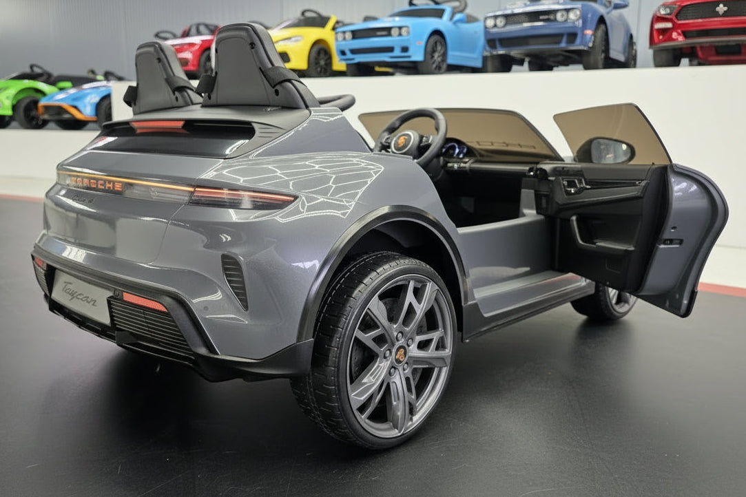 Børnebil Porsche Taycan 2-personers 24 volt