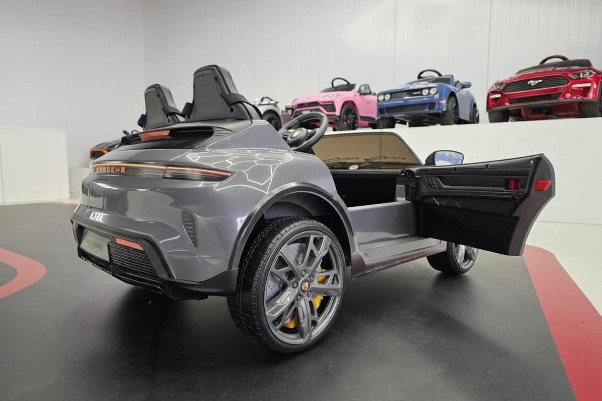 Børnebil Porsche Taycan 2-personers 24 volt