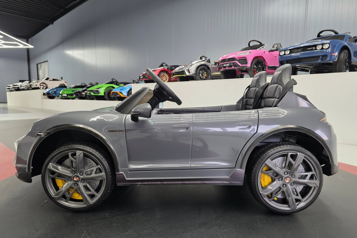 Børnebil Porsche Taycan 2-personers 24 volt