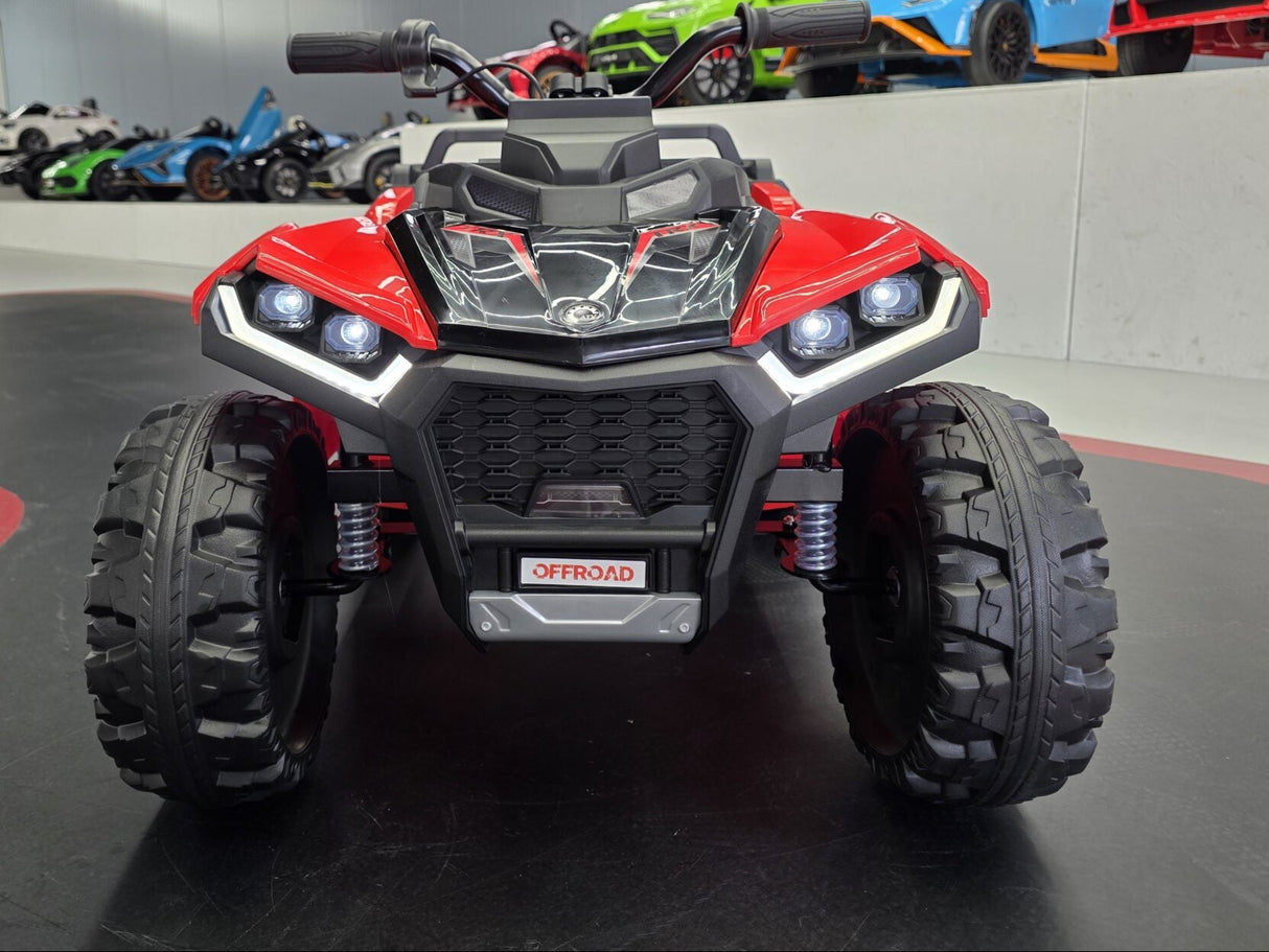TrailBlazer 6-wheel electric children's quad 24V with loading platform