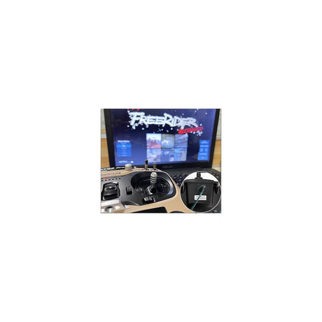 AT9S Pro 10/12-Channels radio (Mode 1) with R9DS Receiver