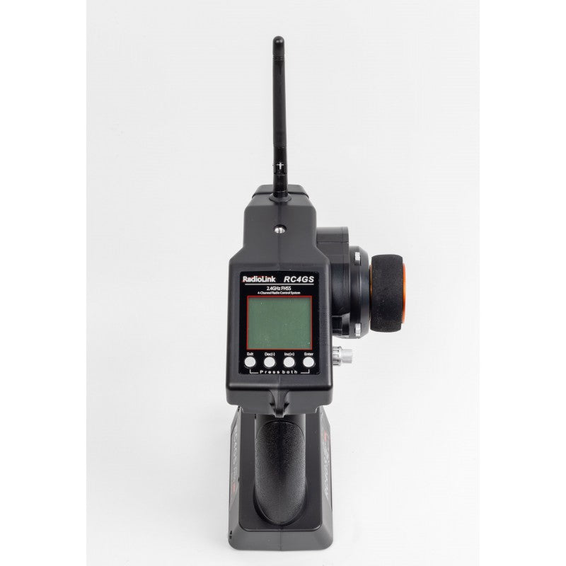 RC4GS V3  5-Channels radio with R6FG gyro integrated Receiver