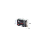 T8S 8-Channels radio with Bluetooth (Mode 1) with R8EF Receiver