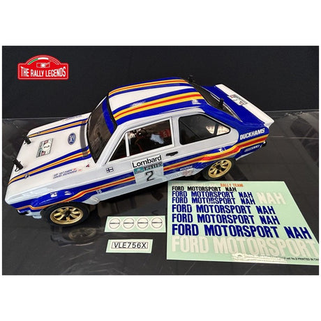 Ford Escort RS 2.0 Rally 1981 1/10 RC car RTR Kit