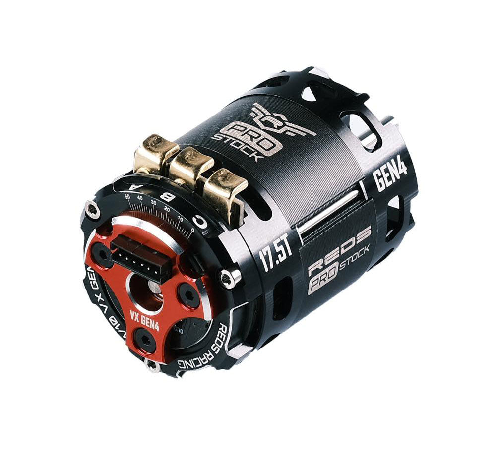 REDS REDMTTE0062 - REDS VX4 540 17.5T ProStock Brushless motor 2 poles BRCA & EFRA legal