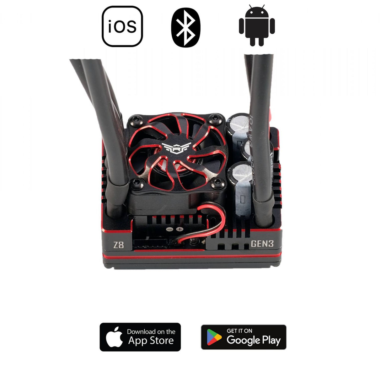 REDS REDSPCO0017 - Reds  ESC Z8 PRO 220A 1:8 GEN 3 Bluetooth