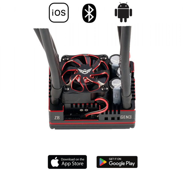 REDS REDSPCO0017 - Reds  ESC Z8 PRO 220A 1:8 GEN 3 Bluetooth